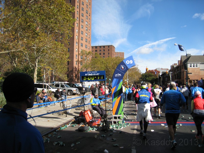 2014 NYRR Marathon 0278.jpg - The 2014 New York Marathon on November 2nd. A cold and blustery day.